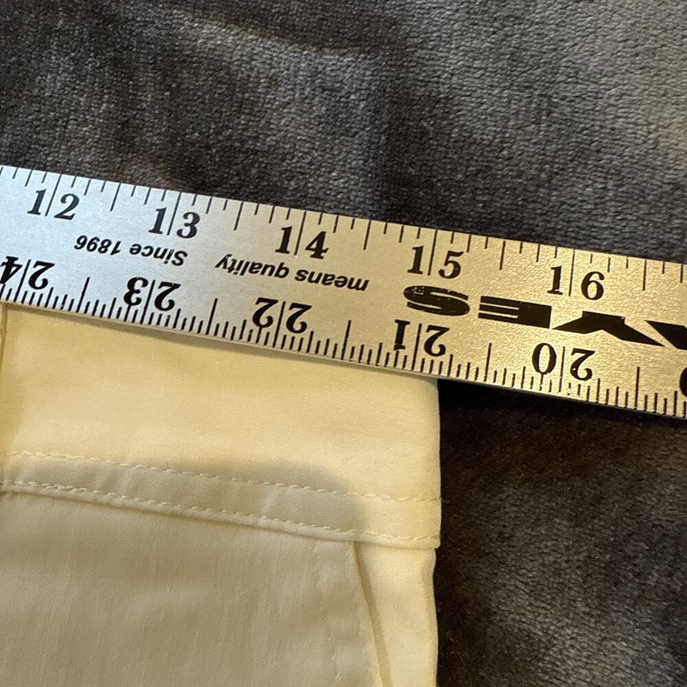 SYMMETRY White High-Rise Trouser Pants Belted Elastic Waist Size 6 - Picture 5 of 16